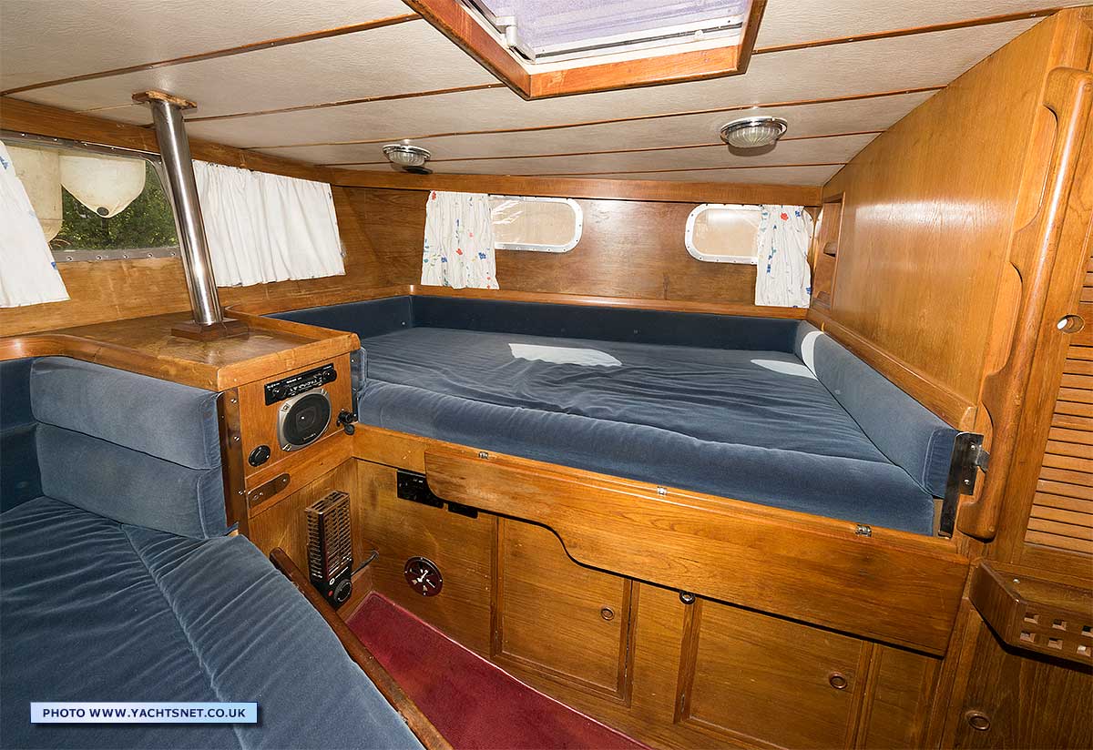 Aft double berth
